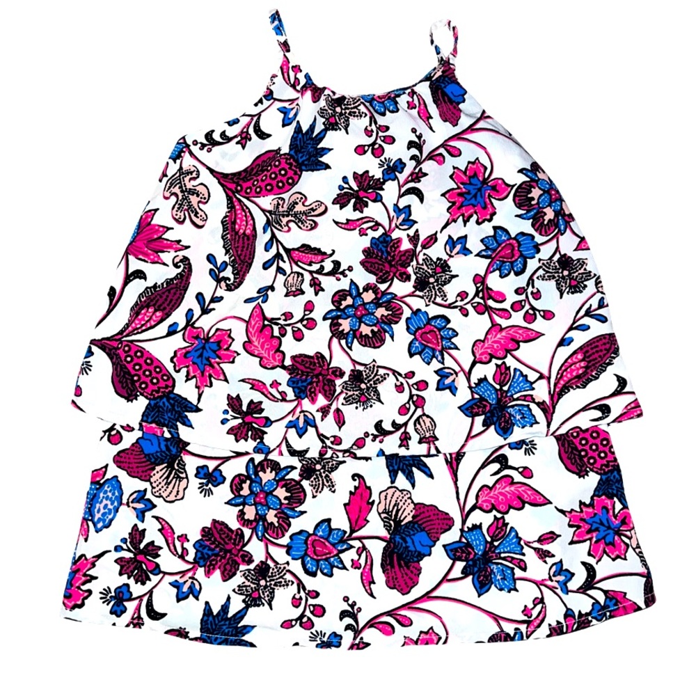 Joe Fresh Two-Tier Floral Dress From Canada LIKE NEW Size 3T
